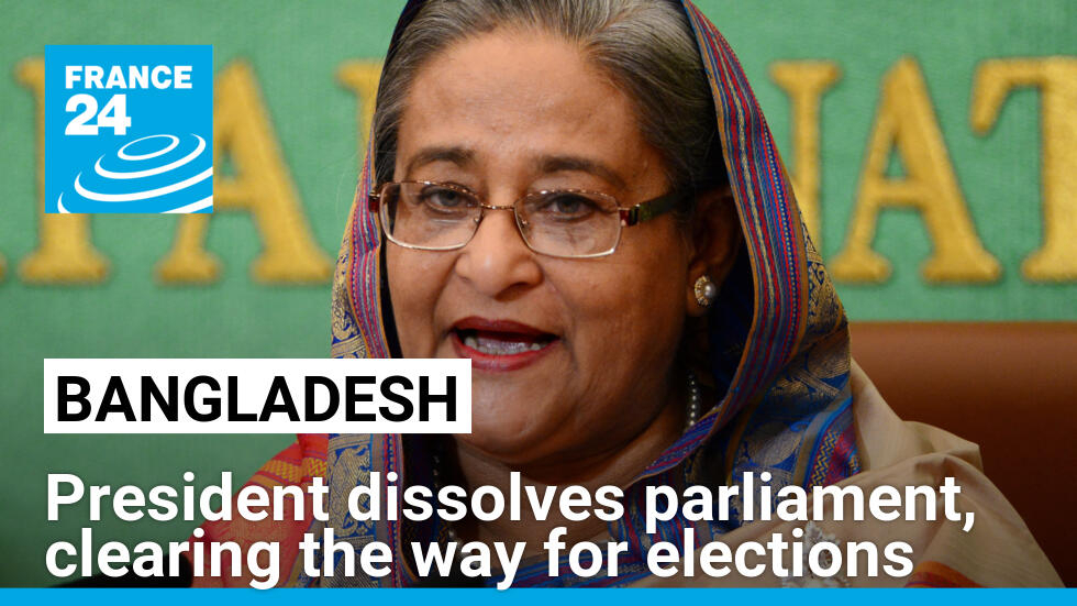 [File photo] Bangladesh Prime Minister Sheikh Hasina speaks at Japan's national press club in Tokyo on May 28, 2014.